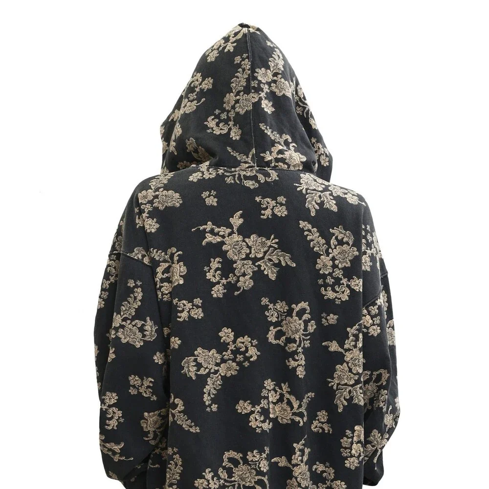 Free People We The Free It's A Vibe Print Hoodie Top Oversized Slouchy XS 288045 - Picture 8 of 9